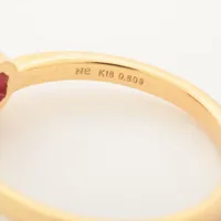 ルビー リング K18 2.3g 0.809 A3637600｜中古ブランド品・ブランド 