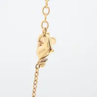 クリスチャンディオール Diorロゴ ネックレス GP ゴールド A3637708