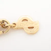 クリスチャンディオール Diorロゴ ネックレス GP ゴールド A3637708