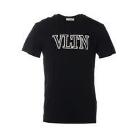 ヴァレンティノ コットン Tシャツ XS メンズ ブラック