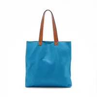 ★美品★ グッチ　トートバッグ　スエード×レザー グッチ ブルー トートバッグ レザー 519335 A3639360｜中古