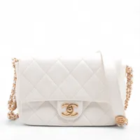 シャネル ミニ マトラッセ 20 CHANEL シャネル ミニマトラッセ20 シングルフラップチェーン