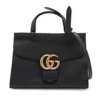 値下グッチ GGマーモント ベルト 80 モノグラム×ブラック リバーシブル 659417_92TIC_9769_001_100_0000