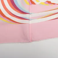 エルメス カレ90 Brides de Gala Shadow ピンク シルク HERMES - エルメス カレ90 Brides de Gala Shadow ピンク シルク
