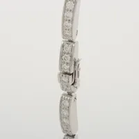 最安☆極美☆カルティエ アグラフ ダイヤ リング 50 750 wg カルティエ アグラフ ダイヤ ネックレス 750(WG) 62.6g A3640669｜中古