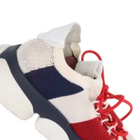 モンクレール ファブリック スニーカー サイズ42 ネイビー　　　　♦たみ様用♦ MONCLER ネイビー スニーカー 靴