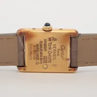 T066 カルティエ ヴェルメイユ マストタンクSM アイボリー文字盤 クォーツ T066 カルティエ ヴェルメイユ マストタンクSM アイボリー文字盤