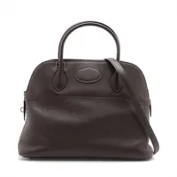 エルメス ボリード31 トリヨンクレマンス エベーヌ シルバー金具 □J:2006年