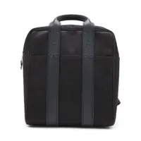 美品 HERMES ACAPULCO GM ブラック シルバー金具 トワル エルメス アカプルコサックアド トワルシェブロンxレザー ブラック