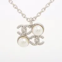 フェンディ バゲット チェーン ネックレス GP シルバー A3485589