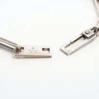 グッチ ブレスレット 925 18.9g シルバー スクエア リンク
