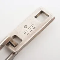 グッチ ブレスレット 925 18.9g シルバー スクエア リンク