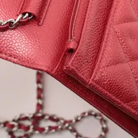 CHANEL マトラッセ ラムレザー シルバー金具 6連 キーケース レッド 楽天市場】シャネル マトラッセ（カラーレッド）（レディース