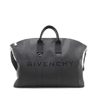 ✨美品希少✨ジバンシー オールレザー 2way ボストンバッグ ブラック ロゴ ジバンシィ ボストンバッグ｜中古ブランド品・ブランド古着通販