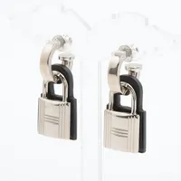 【日本未入荷☆】エルメス ケリーツイスト アゲイン ピアス Everlasting L Silver Star【ピアス/イヤリング】アメリカン