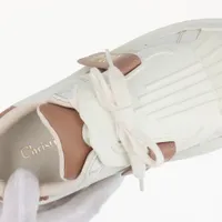 【未使用級】Dior-ID スニーカー ベルクロ ホワイト 35 1/2 保存袋 Christian Dior(クリスチャンディオール) DIOR ID ローカット