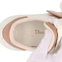 クリスチャンディオール DIOR-ID レザー スニーカー 35