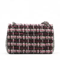 ≪上質な質感≫【CHANEL】ダブルチェーン フラップバッグ シャネル マトラッセ25 キャビアスキン ダブルフラップ ダブル