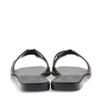 【中古】 ブラック・サンダーを追え/日本メール・オーダー/リン・ローレンス JIL SANDER フリンジ サイズ36 アンクル紐 フラット サンダル