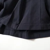 トムブラウン コットン スカート 36 レディース ネイビー