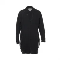 ヨウジヤマモトプールオム 24SS リネン シャツ 3 メンズ ブラック HS