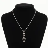 クロムハーツ 1ボールタイニーCHクロス ネックレス 925 12.6g