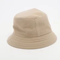 HERMES エルメス ハット 茶 58 4103524A0047 ハット-《フレッド・カラー》--