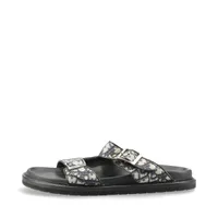 ディオール　サンダル　AQUA　オブリーク　ジャガード　レザー　ベージュ　黒 Dior Aqua Sandal Beige and Black Dior Oblique Jacquard | DIOR