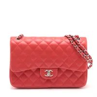 【VINTAGE】CHANEL デカマトラッセ30 ダブルチェーンバッグ CHANEL シャネル デカマトラッセ30 チェーンショルダー ダブル