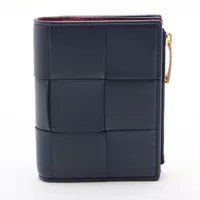 ボッテガヴェネタ 折り財布 カセット マキシイントレ レザー パラキート BOTTEGA VENETA ボッテガ ヴェネタ （BOTTEGA VENETA） マキシ