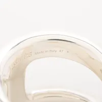 エルメス オスモズGM リング 47 925 13.7g シルバー A3648188