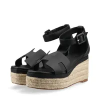 新品　HERMES ブラックサンダル 37 エルダ 楽天市場】≪ 新品 ≫ エルメス エジェリ サンダル 37 ラバー