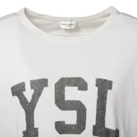 サンローランパリ 21年 コットン Tシャツ XS メンズ ライト