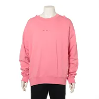 マルニ 23SS コットン スウェット 52 メンズ ピンク FUMU0074P9