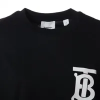 バーバリー TBロゴ ティッシ期 コットン Tシャツ XS レディース