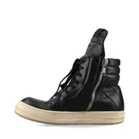 リックオウエンス　レザー ハイカットスニーカー 42 ブラック Rick Owens リックオウエンス スニーカー HIGH VINTAGE SNEAKS
