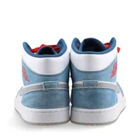 ナイキ AIR JORDAN 1 MID SE スエード ハイカットスニーカー 27.5cm 