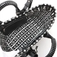 バレンシアガ ビストロバスケットバッグXS パテントレザー 2WAY