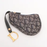 ChristianDior トロッター サドル コインケース ディオール CHRISTIAN DIOR クリスチャンディオール サドル トロッター柄