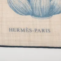 HERMÈS 椰子の目録 カレジェアン カシミアシルク 《ヤシの目録》 トランザット