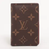 LOUIS VUITTON ルイヴィトン オーガナイザー ドゥ ポッシュ モノグラム カードケース ブラウン M60502 LOUIS VUITTON（ルイ・ヴィトン） 【新品同様】ルイヴィトン