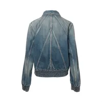 セリーヌ 20SS コットン デニムジャケット S メンズ ブルー