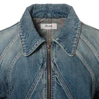 セリーヌ 20SS コットン デニムジャケット S メンズ ブルー CELINE 