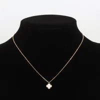 未使用級 ヴァンクリーフ＆アーペル スウィートアルハンブラ ネックレス ヴァンクリーフ&アーペル スウィートアルハンブラ シェル