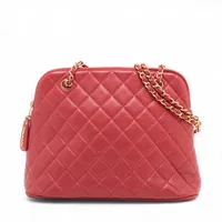 シャネル CHANEL ボーイシャネル ラムスキン 赤 ゴールド金具 駅南やまご質店オンラインショップ / シャネル ボーイシャネル