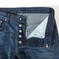 美品 ディオールオム コットン100% デニムパンツ ジーンズ ネイビー 30 ディオールオム Dior HOMME デニムパンツ ジーンズ 003D002A0184