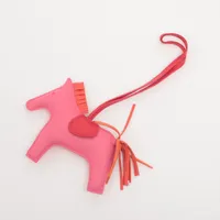 HERMES エルメス ロデオ D刻 MM チャーム ピンク アニョーミロ 楽天市場】エルメス バッグチャーム ロデオ MM アニューミロ