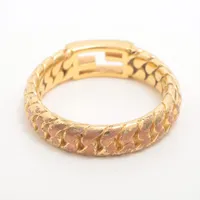 【美品・箱付き】フェンディ／バゲット ブレスレット ゴールド GP 目黒蓮さん着用【国内即発】FENDI バゲット ネックレス＊大人気