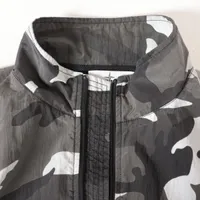 シュプリーム 16SS ナイロン ジャケット M メンズ グレー