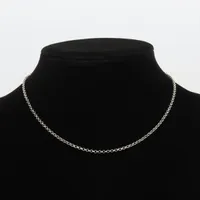 ☆正規品 インボイス原本付 クロムハーツ ロールチェーン 16インチ☆ クロムハーツ ロールチェーン16インチ ネックレス 925 4.5g